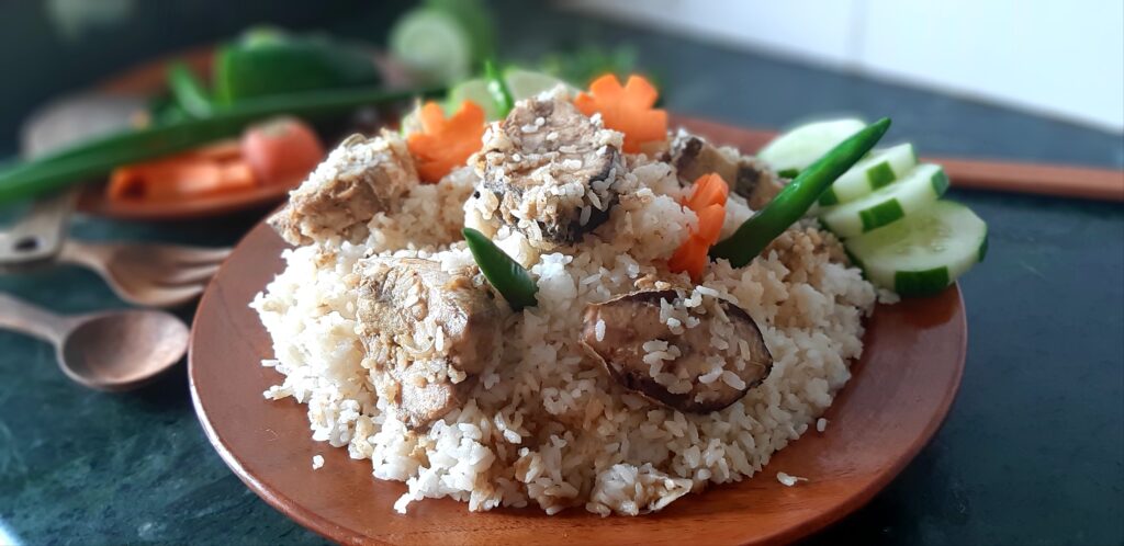 Traditional Hilsa Fish and Rice Dish
