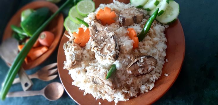 Aromatic Ilish Polao - Bengali Delicacy