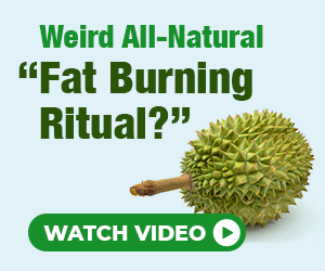 weird all-natural "fat burning ritual?"