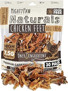 Natural Dehydrated Chicken Feet for Dogs