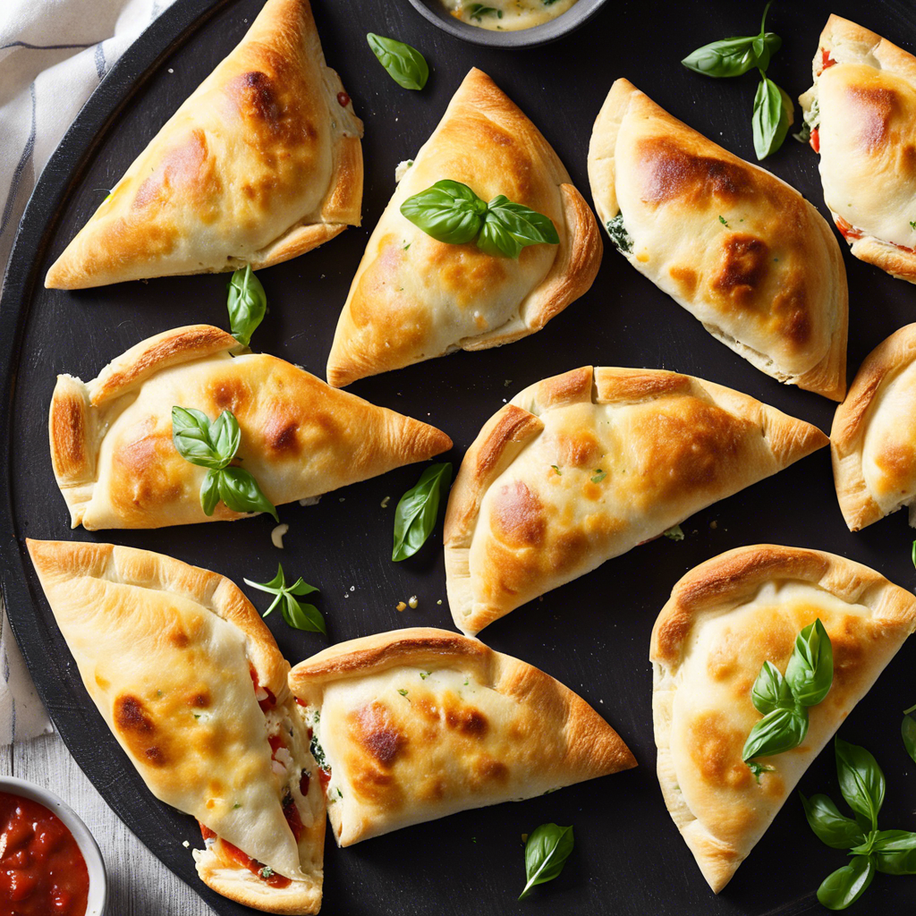 Cheesy Chicken Calzone Pockets