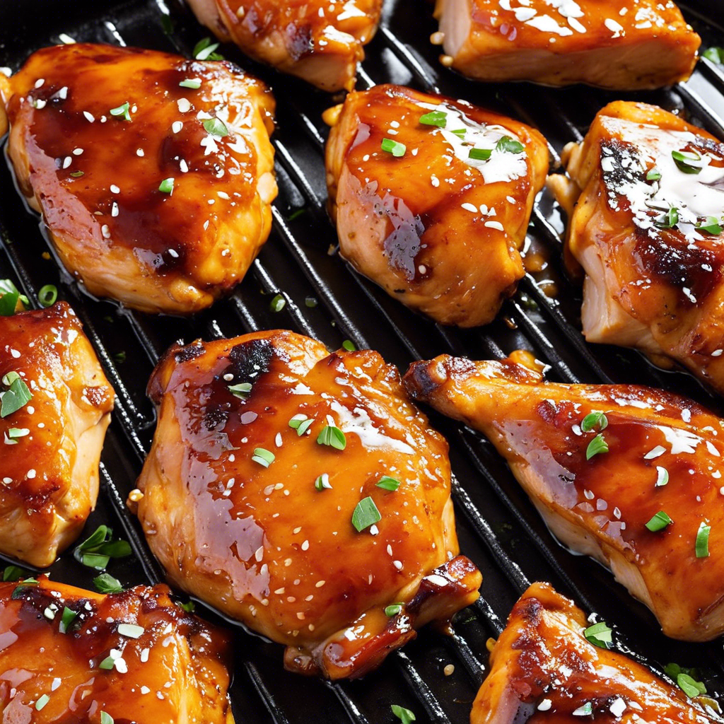 Sweet Maple-Glazed Chicken Thighs