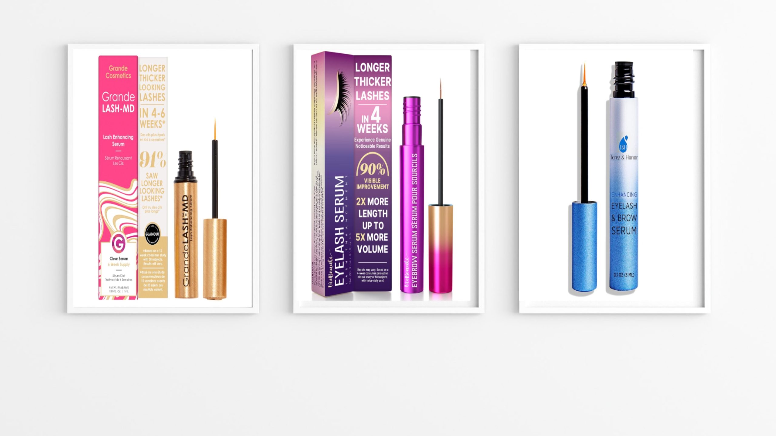 Eyelash Growth Serums