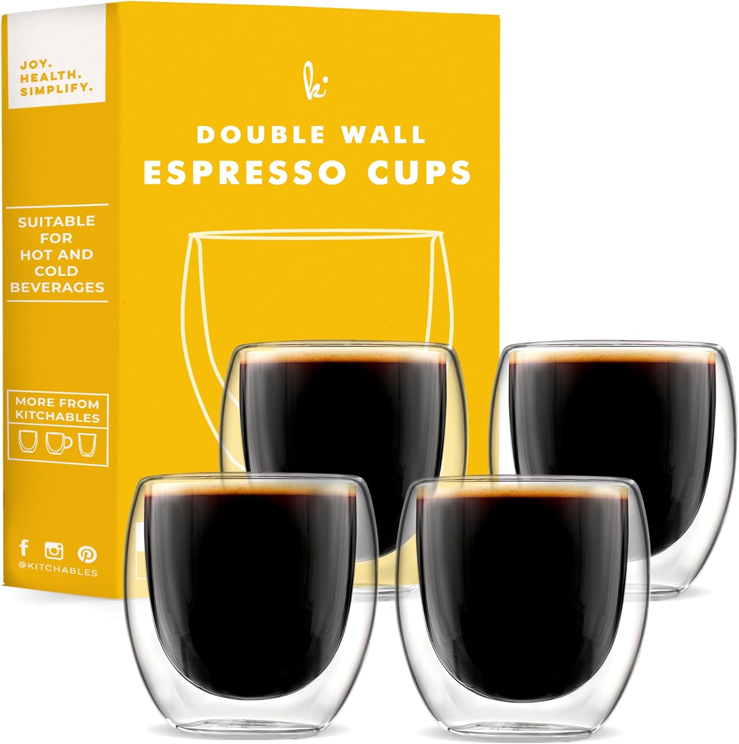 Kitchables Espresso Cups Set