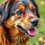 dog's skin and coat healthy