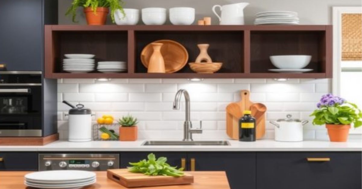 How to Use Space Above Kitchen Cabinets for Storage