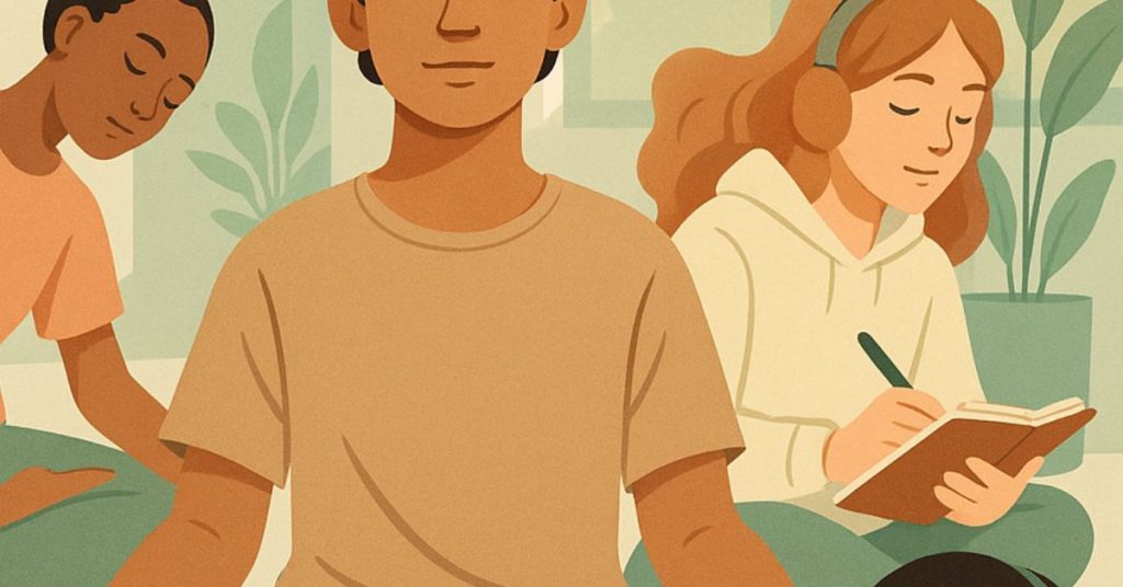 How can teens manage stress and anxiety effectively