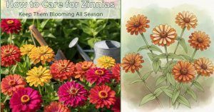 how to care for zinnias