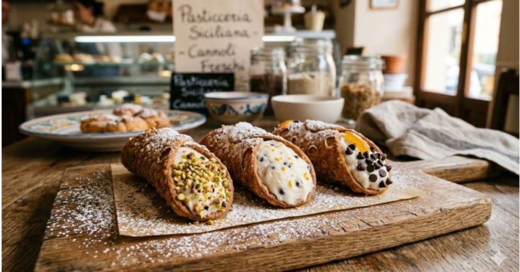 Classic Italian Cannoli