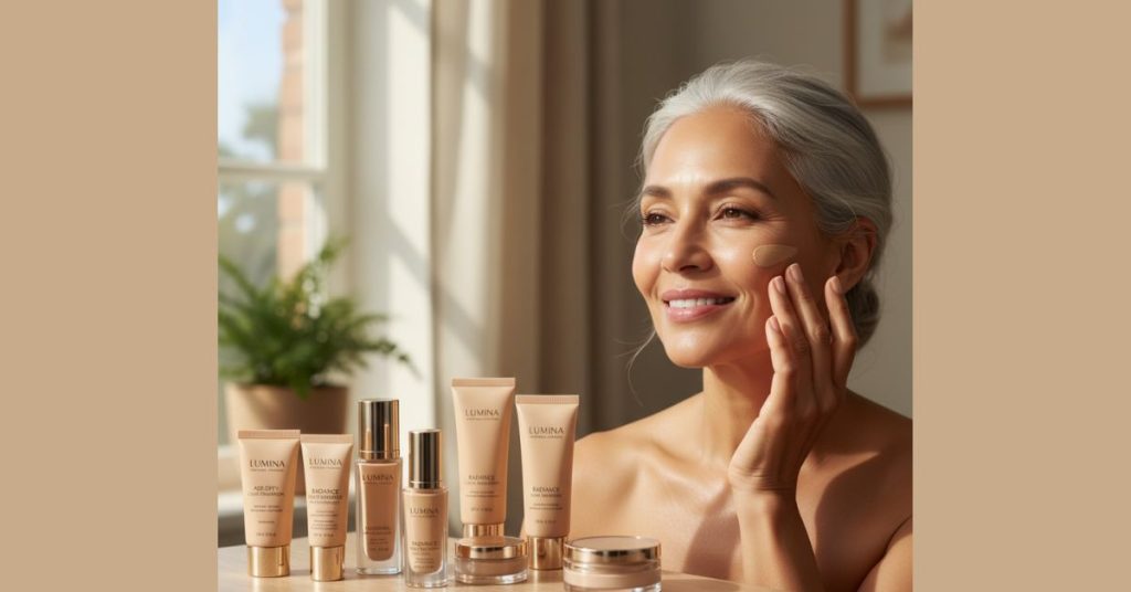 foundation for mature skin over 50
