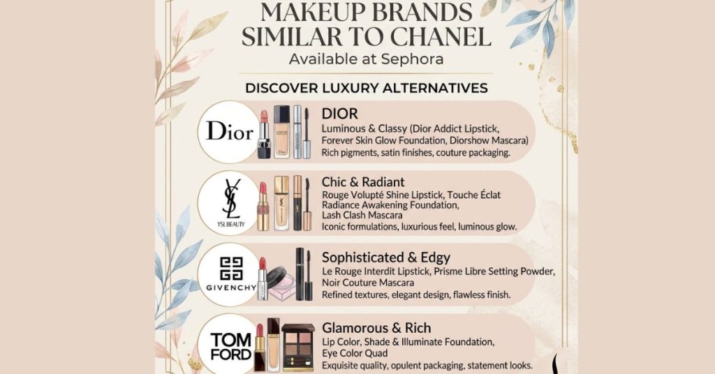 What Makeup Brands Similar to Chanel Does Sephora Sell