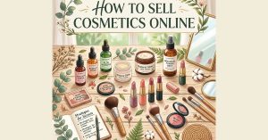 how to sell cosmetics online